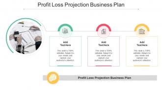 Profit Loss Projection Business Plan In Powerpoint And Google Slides Cpb