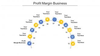 Profit margin business ppt powerpoint presentation file slide portrait cpb