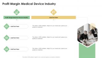 Profit Margin Medical Device Industry In Powerpoint And Google Slides Cpb