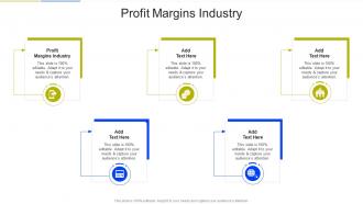Profit Margins Industry In Powerpoint And Google Slides Cpb