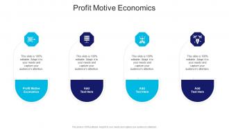 Profit Motive Economics In Powerpoint And Google Slides Cpb