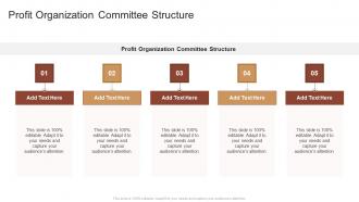 Profit Organization Committee Structure In Powerpoint And Google Slides Cpb
