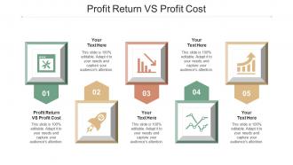 Profit Return Vs Profit Cost Ppt Powerpoint Presentation Pictures Master Slide Cpb