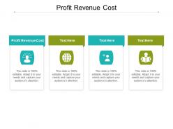 Profit revenue cost ppt powerpoint presentation model example file cpb
