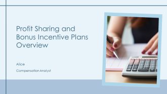 Profit Sharing And Bonus Incentive Plans Overview PPT Graphics AT