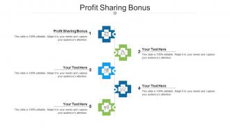 Profit sharing bonus ppt powerpoint presentation infographics graphic tips cpb