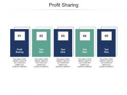 Profit sharing ppt powerpoint presentation model maker cpb