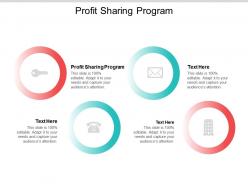 Profit sharing program ppt powerpoint presentation infographics pictures cpb