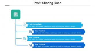 Profit sharing ratio ppt powerpoint presentation styles slides cpb