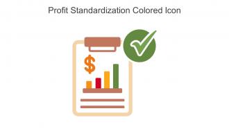 Profit Standardization Colored Icon In Powerpoint Pptx Png And Editable Eps Format