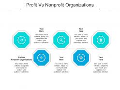 Profit vs nonprofit organizations ppt powerpoint presentation inspiration graphics example cpb