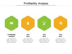 Profitability analysis ppt powerpoint presentation inspiration picture cpb