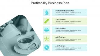 Profitability Business Plan In Powerpoint And Google Slides Cpb