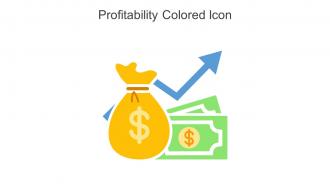 Profitability Colored Icon In Powerpoint Pptx Png And Editable Eps Format