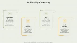 Profitability Company In Powerpoint And Google Slides Cpb