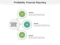 Profitability financial reporting ppt powerpoint presentation portfolio outline cpb