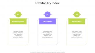 Profitability Index In Powerpoint And Google Slides Cpb