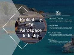 Profitability of aerospace industry ppt samples
