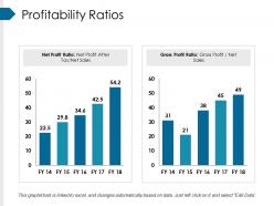 Profitability ratios powerpoint slide deck