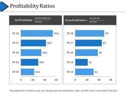 Profitability ratios powerpoint slides design
