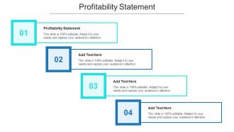 Profitability Statement In Powerpoint And Google Slides Cpb