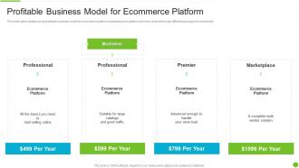 Profitable business model e marketing business investor funding elevator