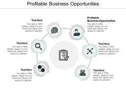 Profitable business opportunities ppt powerpoint presentation ideas vector cpb