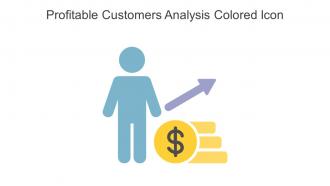 Profitable Customers Analysis Colored Icon In Powerpoint Pptx Png And Editable Eps Format