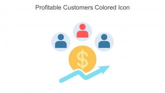 Profitable Customers Colored Icon In Powerpoint Pptx Png And Editable Eps Format