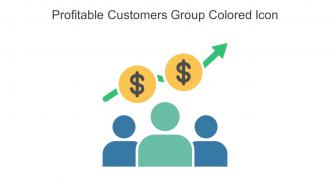 Profitable Customers Group Colored Icon In Powerpoint Pptx Png And Editable Eps Format