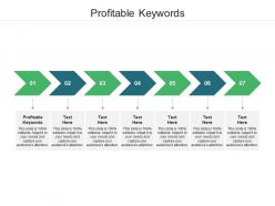 Profitable keywords ppt powerpoint presentation ideas slides cpb