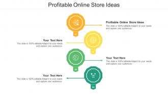 Profitable Online Store Ideas Ppt Powerpoint Presentation Infographics Layout Ideas Cpb