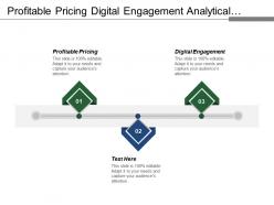 Profitable Pricing Digital Engagement Analytical Insight Experience Design