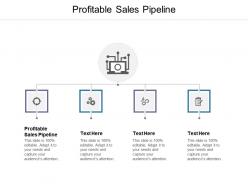 Profitable sales pipeline ppt powerpoint presentation pictures microsoft cpb