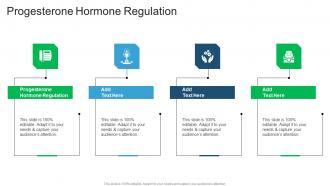 Progesterone Hormone Regulation In Powerpoint And Google Slides Cpb