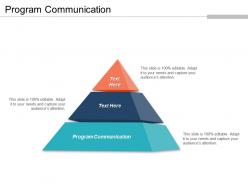 Program communication ppt powerpoint presentation gallery microsoft cpb