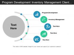 Program development inventory management client acquisition business compliance cpb
