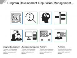 Program development reputation management risk management seo strategy