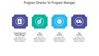 Program director vs program manager ppt powerpoint presentation ideas deck cpb
