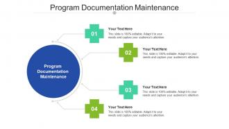 Program documentation maintenance ppt powerpoint presentation icon inspiration cpb