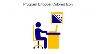 Program Encoder Colored Icon In Powerpoint Pptx Png And Editable Eps Format