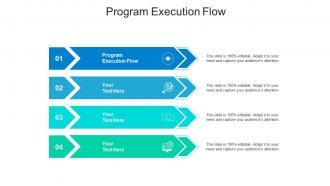 Program execution flow ppt powerpoint presentation styles slideshow cpb