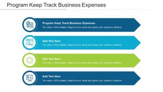Program Keep Track Business Expenses Ppt Powerpoint Presentation Icon Design Inspiration Cpb