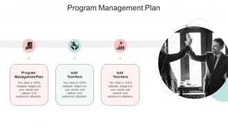 Program Management Plan In Powerpoint And Google Slides Cpb