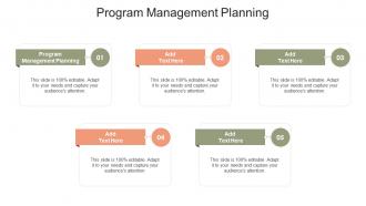 Program Management Planning In Powerpoint And Google Slides Cpb