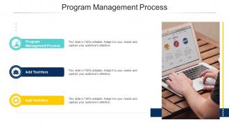 Program Management Process Ppt Powerpoint Presentation Styles Inspiration Cpb