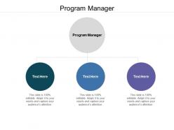 Program manager ppt powerpoint presentation deck cpb