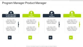 Program Manager Product Manager In Powerpoint And Google Slides Cpb