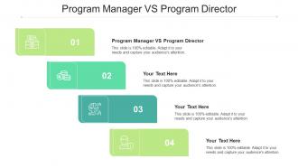 Program manager vs program director ppt powerpoint presentation cpb
