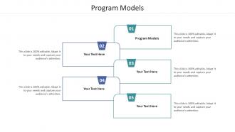 Program models ppt powerpoint presentation summary skills cpb